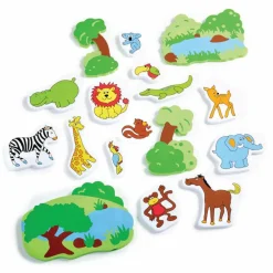 edushape Badeleg - Junglesjov, 18 dele