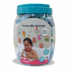 New edushape Badeleg - Mix & match dyr, 26 dele