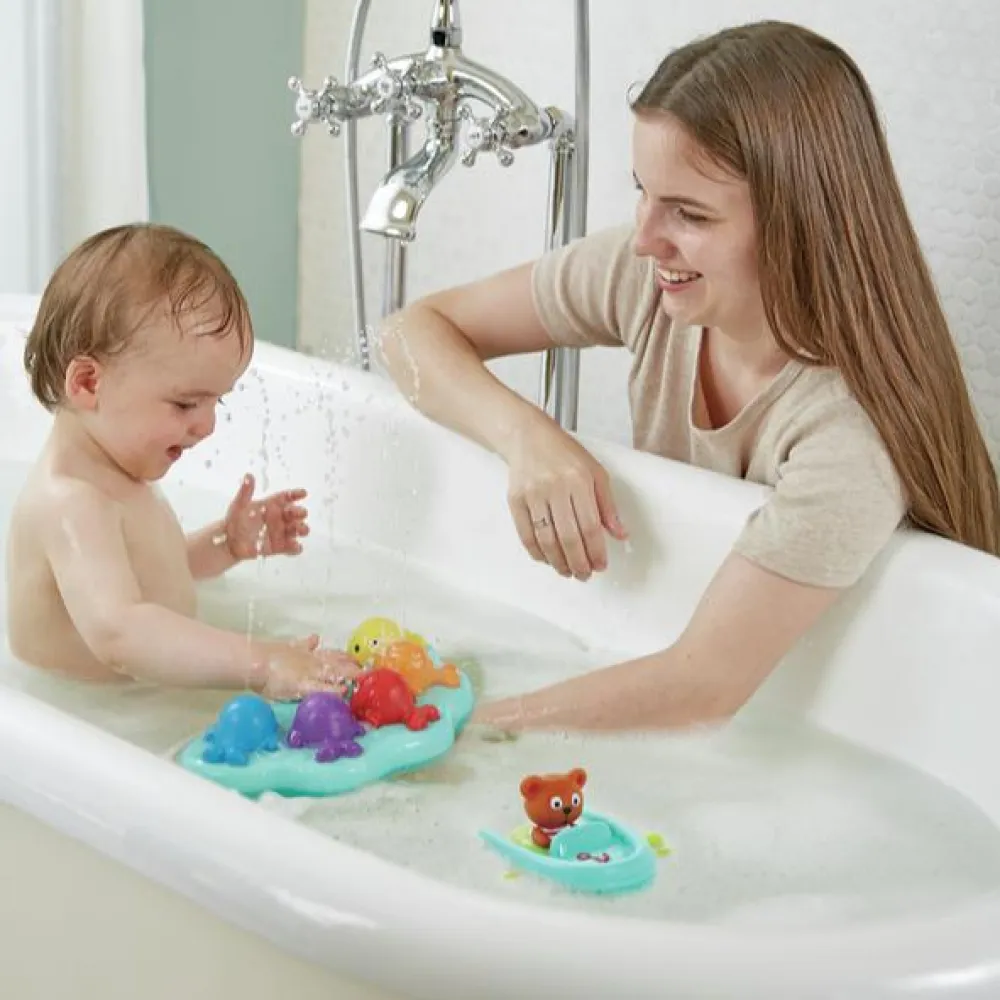 Online Hape Badeleg m. optræk - Den lille motorbåd