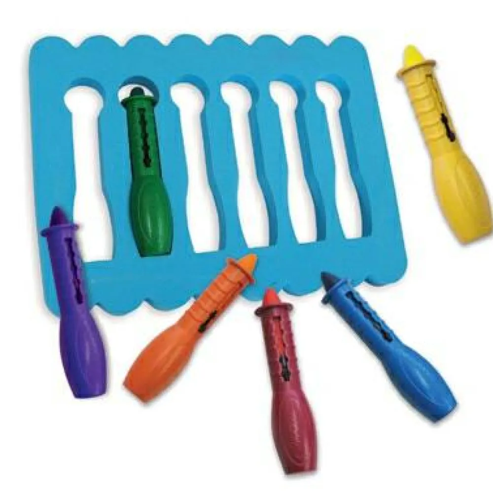 Outlet edushape Badesjov - Farvelader, 6 stk