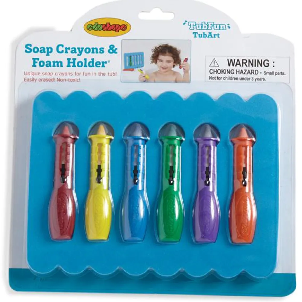 Outlet edushape Badesjov - Farvelader, 6 stk