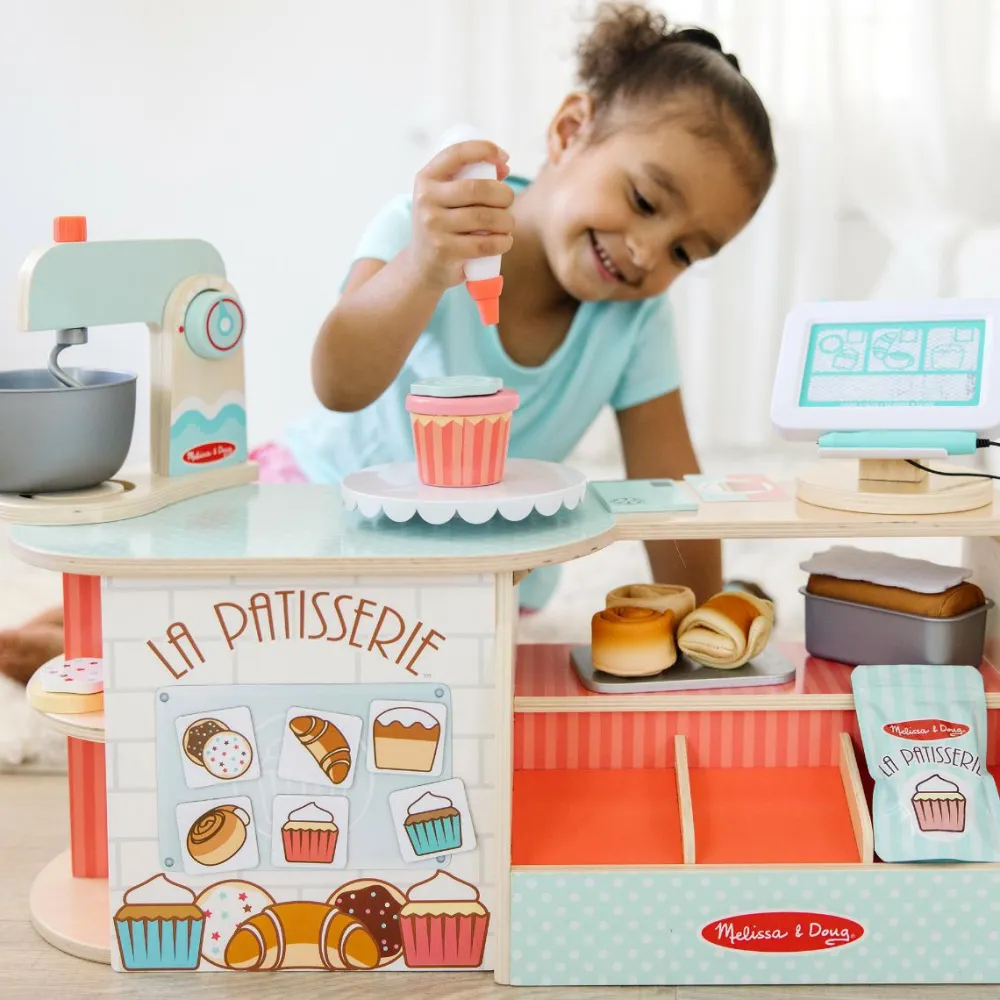 Sale Melissa & Doug Bagerbutik i træ, 39 dele