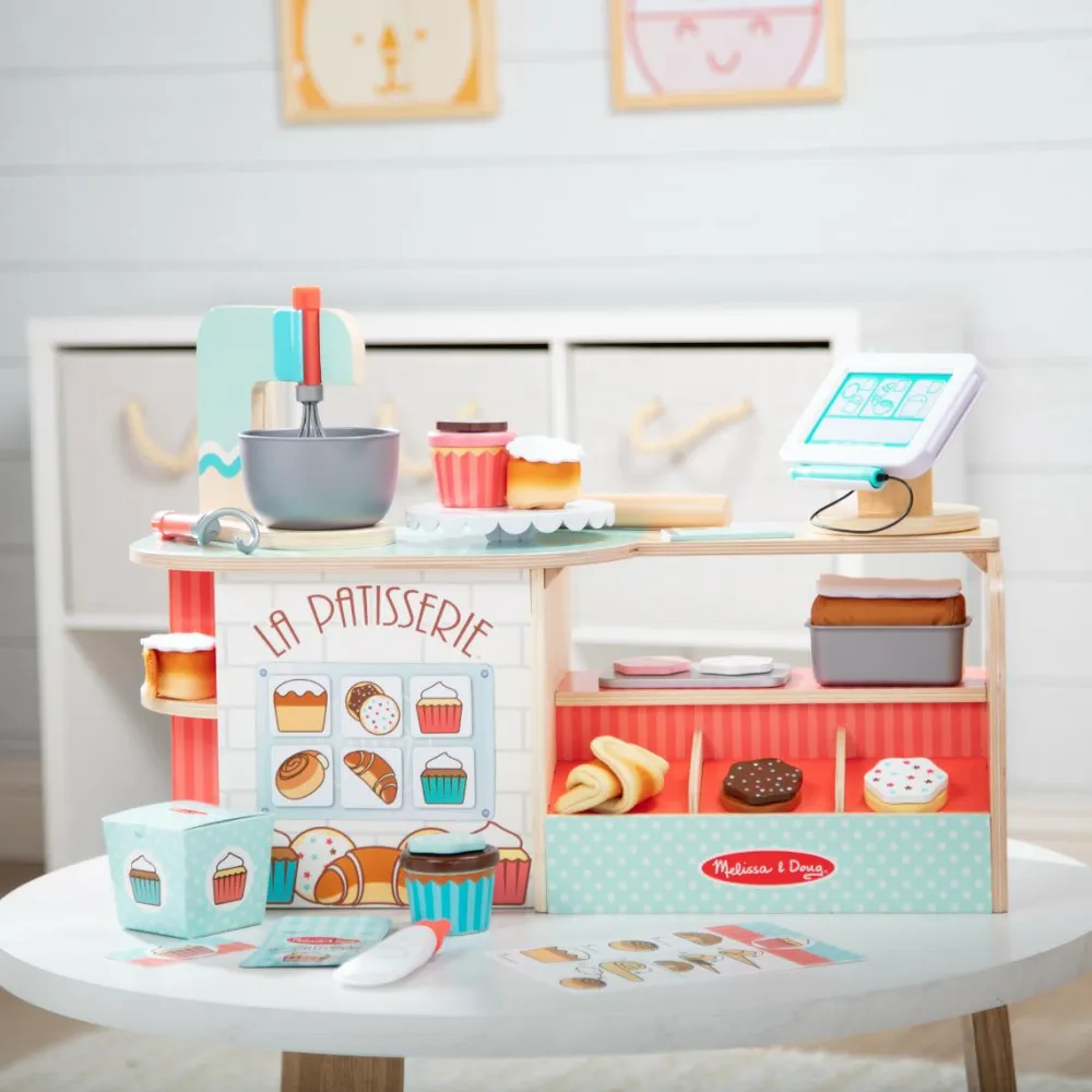 Sale Melissa & Doug Bagerbutik i træ, 39 dele