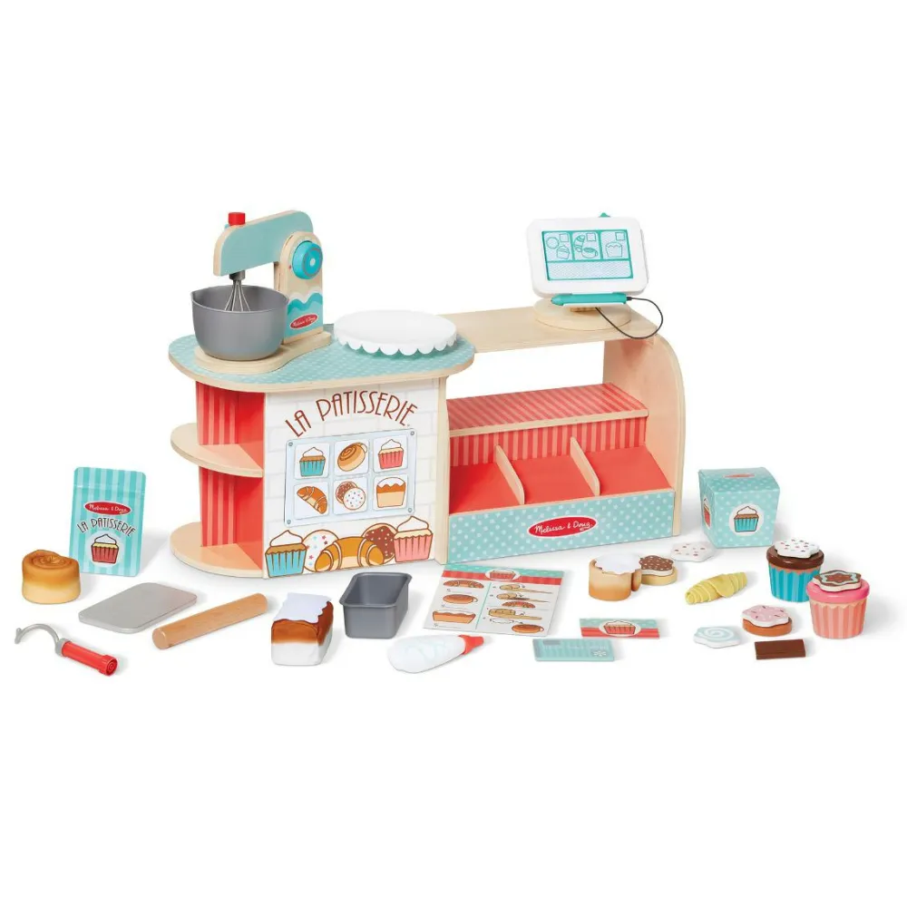 Sale Melissa & Doug Bagerbutik i træ, 39 dele