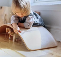 Hot Kinderfeets Balancebræt Kinderboard - Natur