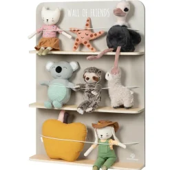 Best Bamse-hotel - Wall of Friends (grå/natur)