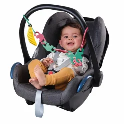 SES Creative Barnevognskæde - Aber på række