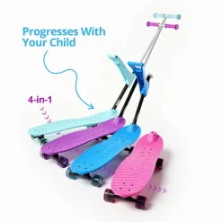 Sale Ookkie Begynder-skateboard - Pink