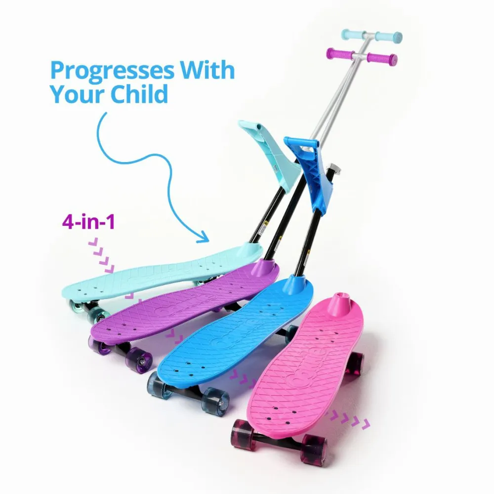 Sale Ookkie Begynder-skateboard - Pink