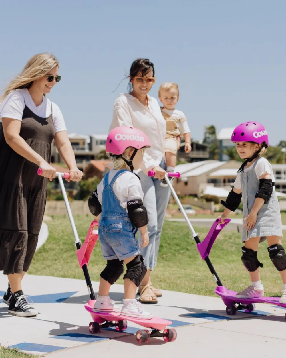 Sale Ookkie Begynder-skateboard - Pink