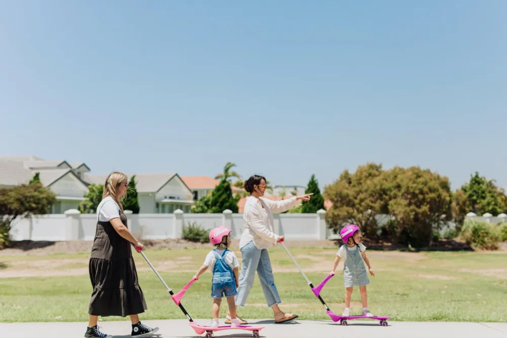 Sale Ookkie Begynder-skateboard - Pink