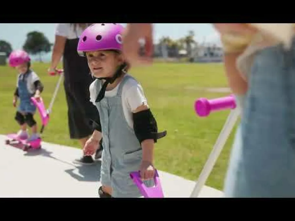 Sale Ookkie Begynder-skateboard - Pink