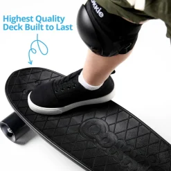 Clearance Ookkie Begynder-skateboard - Salvie grøn