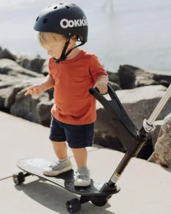 New Ookkie Begynder-skateboard - Sort