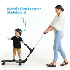 New Ookkie Begynder-skateboard - Sort