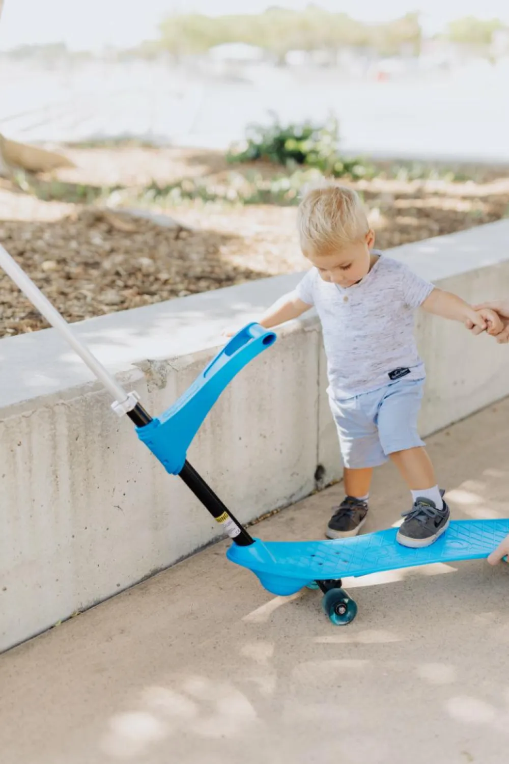 New Ookkie Begynder-skatebord - Blå