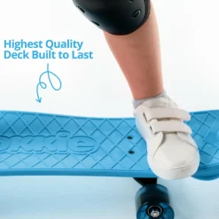 New Ookkie Begynder-skatebord - Blå