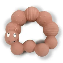 Discount Filibabba Bidedyr i 100% naturgummi - Larven Lily