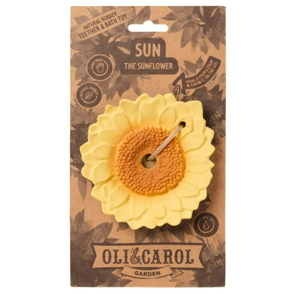 Best Oli & Carol Bidelegetøj - Solsikken Sun