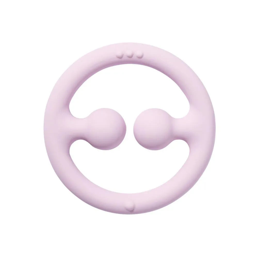 Sale Moluk Bideringe i silikone - Pastelfarver, 3 stk.