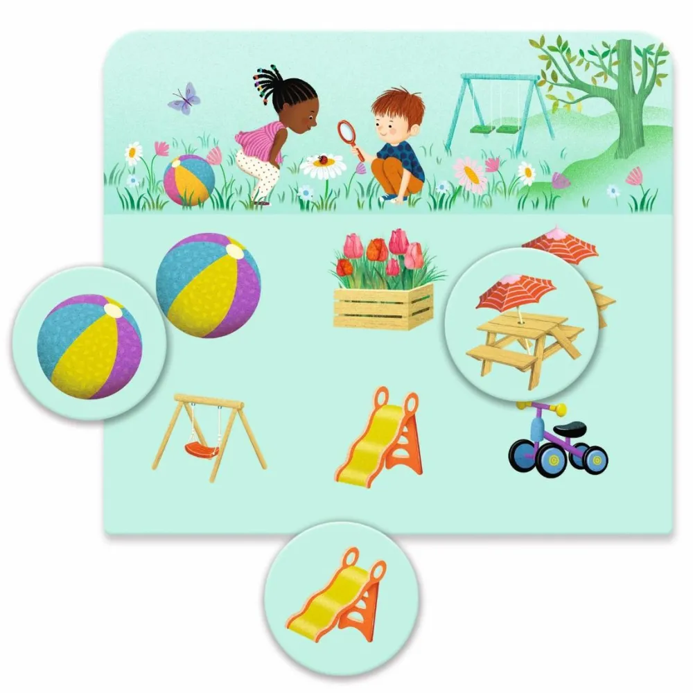 Clearance Djeco Billedlotteri - Mit hjem