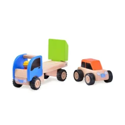 Outlet Wonderworld Biltransporter inkl. 1 bil og gummihjul