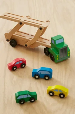 Online Melissa & Doug Biltransporter med 4 biler