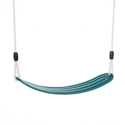 Online DICE Blød gynge 67 x 14 cm - Mørkegrøn (beige reb)