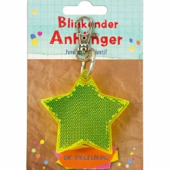 Spiegelburg Blinkende refleksvedhæng - Stjerne