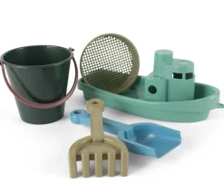 Discount Dantoy Blue Marine - Båd- og sandsæt, 5 dele