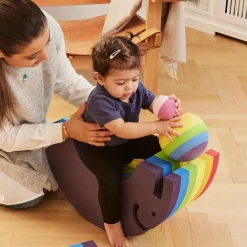 Discount bObles Elefant L - Rainbow