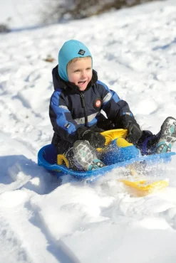New Dantoy Bobslæde m. rat og bremse (ass. farver)