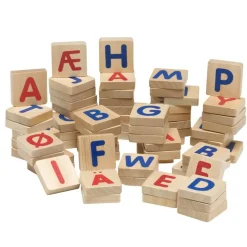 Best Bogstaver i træ, store, med magnet