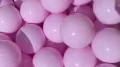 Outlet KiDKii Boldbassin bolde Ø7 cm – Baby lyserød, 100 stk