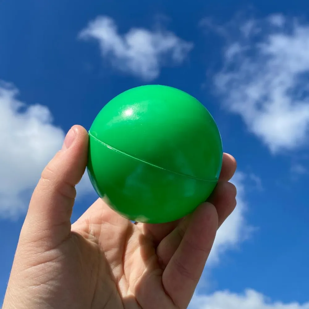 KiDKii Boldbassin bolde Ø7 cm - Klar grøn, 100 stk