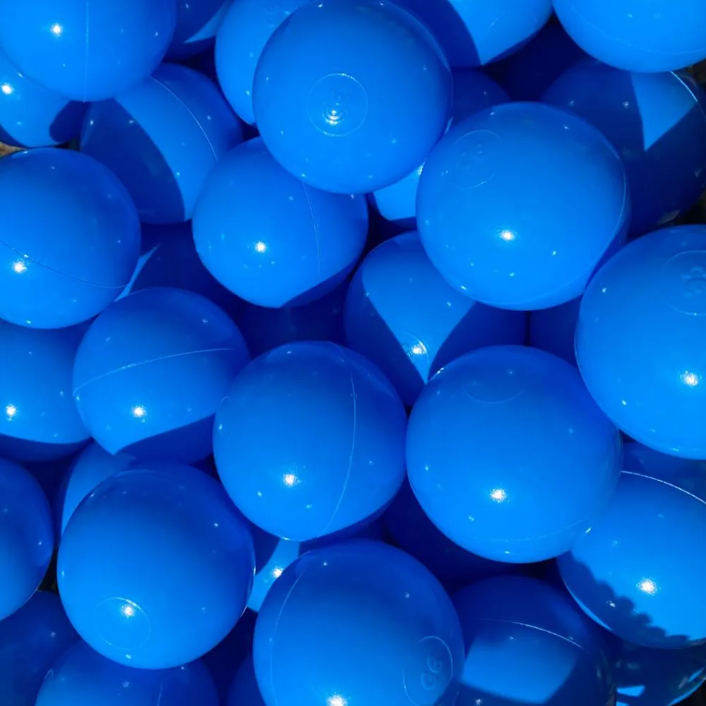 Best KiDKii Boldbassin bolde Ø7 cm - Klar blå, 100 stk