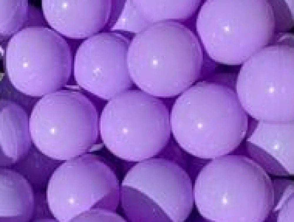 New KiDKii Boldbassin bolde Ø7 cm - Lavendel, 100 stk