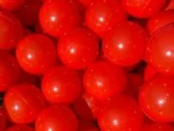 Hot KiDKii Boldbassin bolde Ø7 cm - Rød, 100 stk