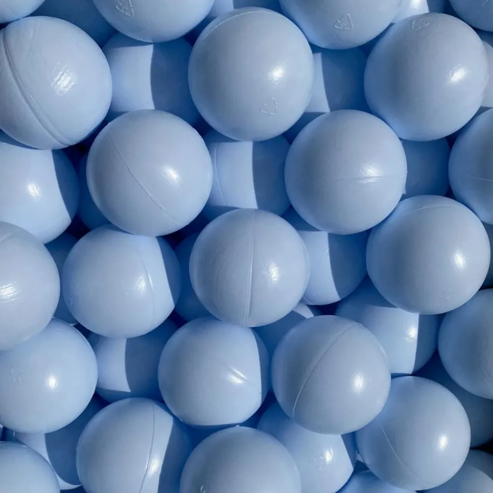 Sale Dantoy Boldbassin bolde Ø7 cm - Sart blå, 200 stk