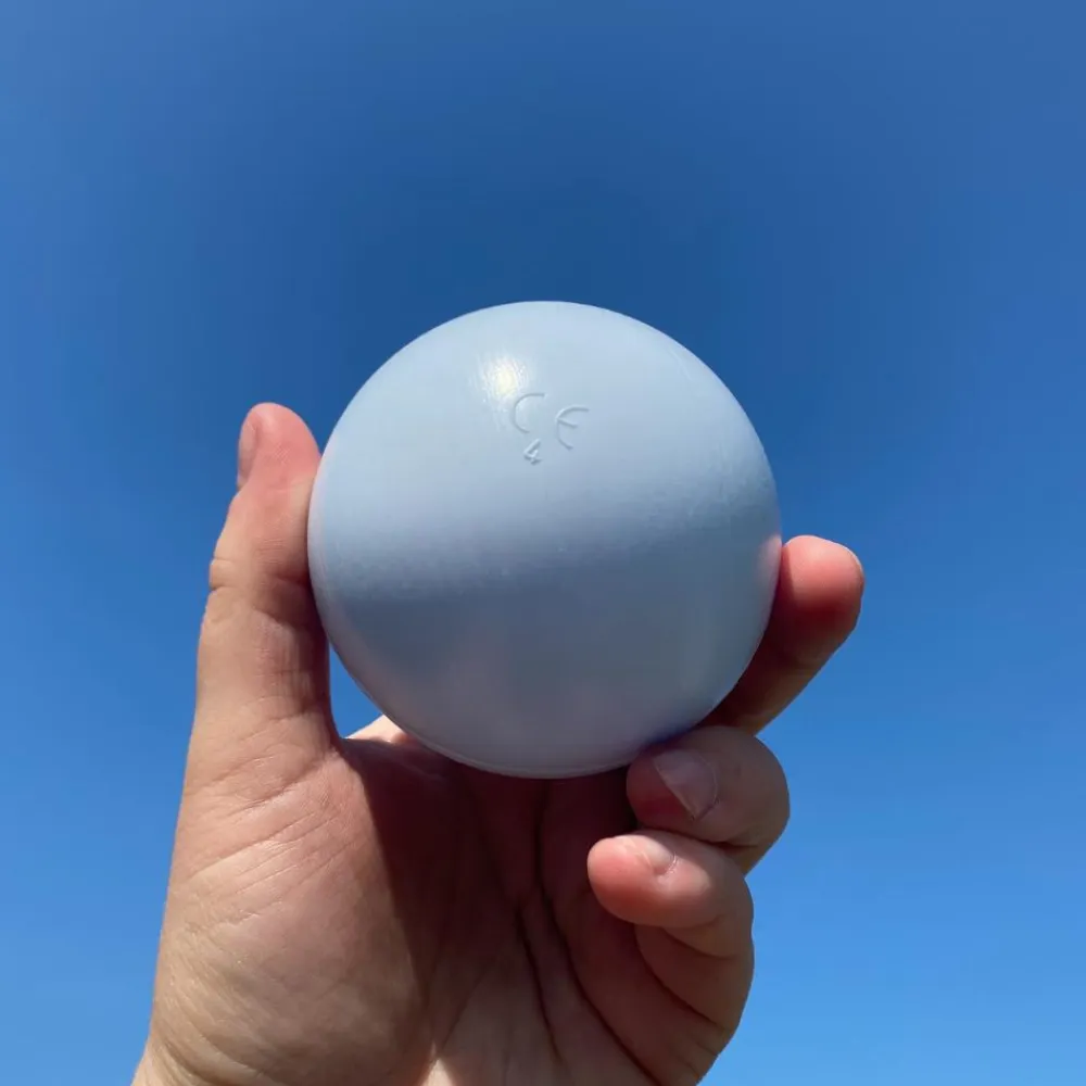 Sale Dantoy Boldbassin bolde Ø7 cm - Sart blå, 200 stk