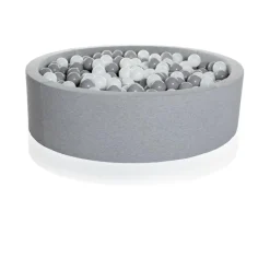 Online KiDKii Boldbassin 90x30 cm inkl. 150 bolde, Lysegrå