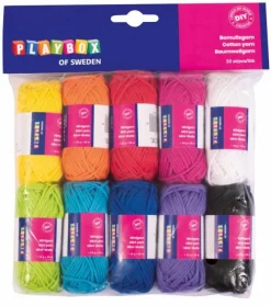 New Playbox Bomuldsgarn, 10 nøgler