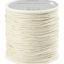 Hot Bomuldssnor - Råhvid, 40 meter