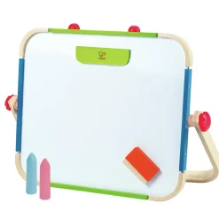 Outlet Hape Bordstaffeli m. kridttavle & whiteboard