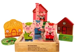 Sale Larsen Bordteater - De tre små grise