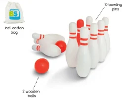Sale BS Toys Bowlingspil - Birketræ