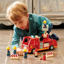 New Tender Leaf Brandbil af træ, 14 dele