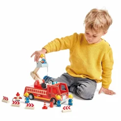 New Tender Leaf Brandbil af træ, 14 dele