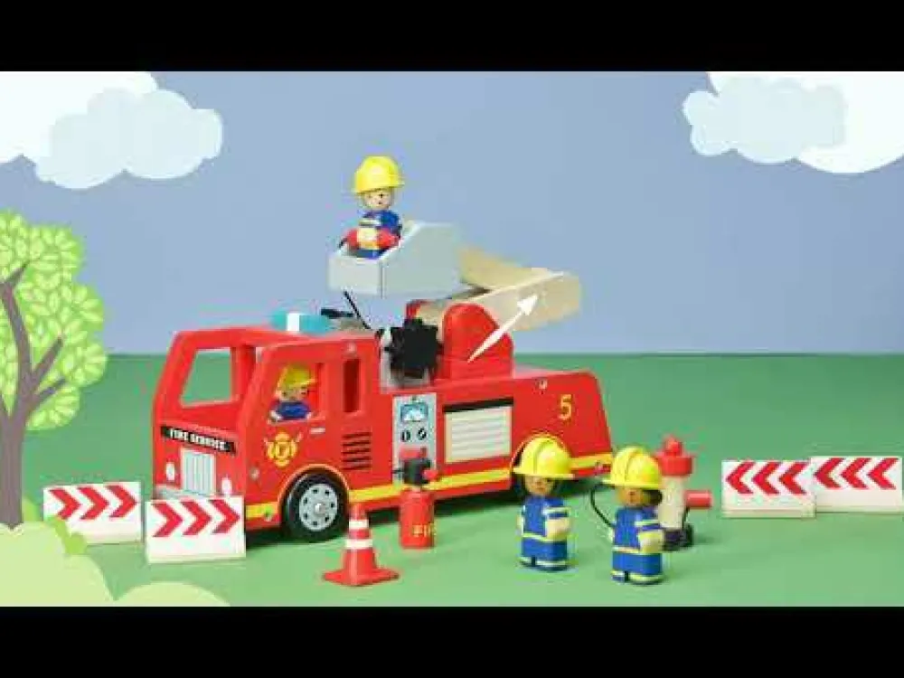 New Tender Leaf Brandbil af træ, 14 dele