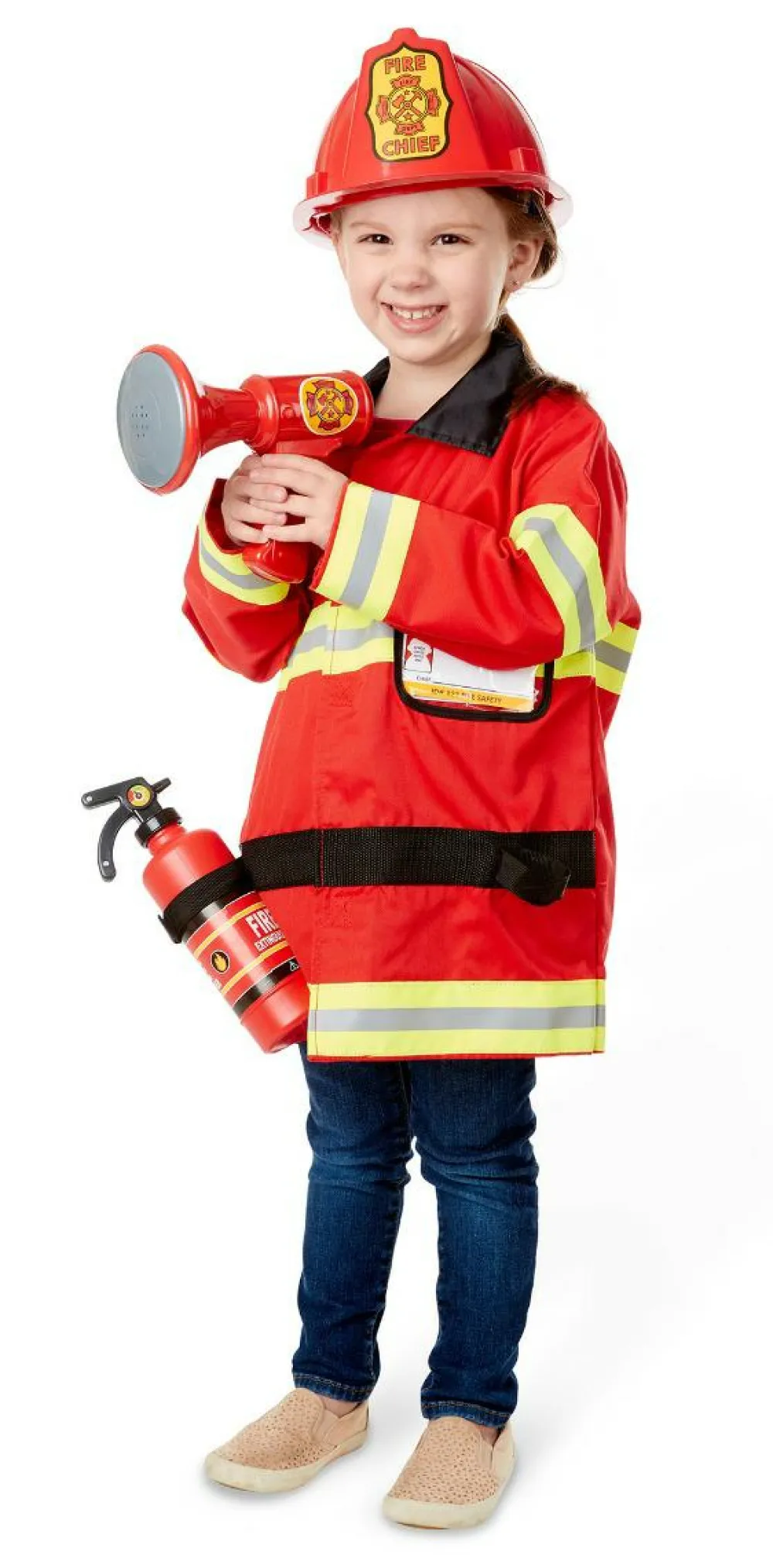 Sale Melissa & Doug Brandmandssæt inkl. hjelm, str. 3-6 år